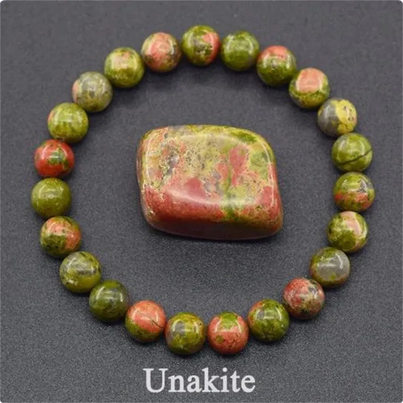 Natural Stone Beads Healing Bracelet for Men & Women